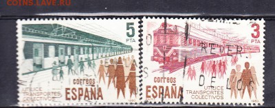 Испания1980 жд транспорт - 99