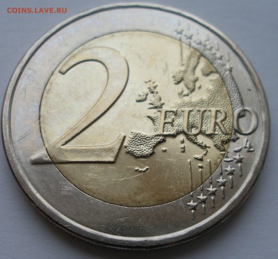 Люксембург 2 евро 2015 15 лет вступлению на престол до 13.04 - P4100010.JPG
