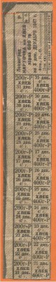 Хлебные карточки г. Ленинграда 1947 г, до 21.00 мск 16.04.16 - Хлебные карточки 1947г Ленинград