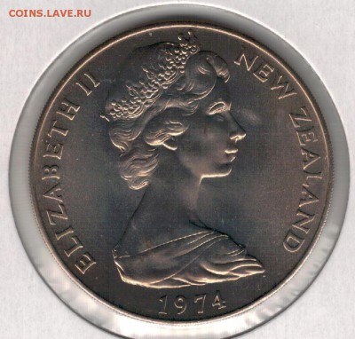 Н.ЗЕЛАНДИЯ 1$ 1974 ИГРЫ СОДРУЖЕСТВА 14.04-22Ч (В157) - 4-нз