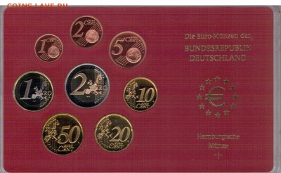 ГЕРМАНИЯ НАБОР ЕВРО ПРУФ 2002J ДО 14.04.16 В 22.00МСК (Б994) - Изображение 013