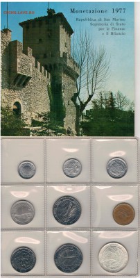 САН-МАРИНО ГОДОВОЙ НАБОР 1977 ДО 14.04.16 В 22.00МСК (В61) - Изображение 020