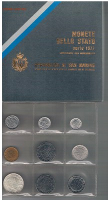 САН-МАРИНО ГОДОВОЙ НАБОР 1977 ДО 14.04.16 В 22.00МСК (В61) - Изображение 021