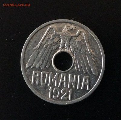 25 BANI 1921г Румыния до 10.04-23:00 мск - image