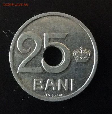25 BANI 1921г Румыния до 10.04-23:00 мск - image