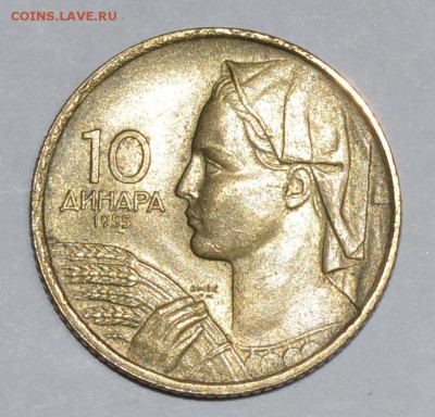 Югославия 10 динар 1955г. До 16.04.2016г. - _DSC0578.JPG