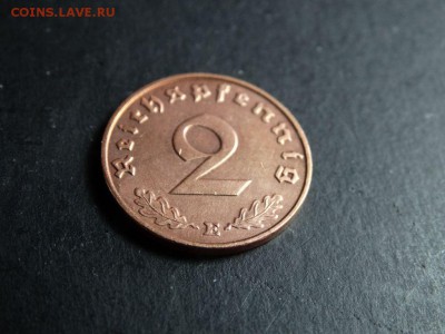 Германия 3 рейх 2 рейхспфеннига 1940 (Е) Редкая 16.04.16 - 37631636