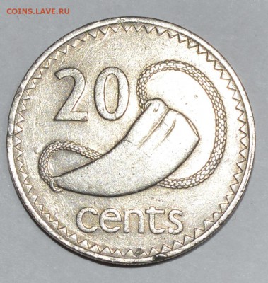 Фиджи 20 центов 1980 г. 16.04.2016г. - _DSC0603.JPG