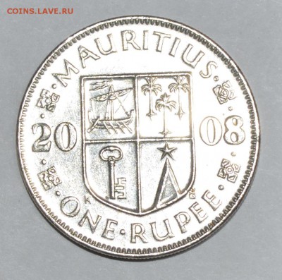 Маврикий 1 рупий 2008 г. До 16.04.2016г. - _DSC0598.JPG