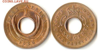 1 цент 1959г Брит. Ост-Африка до 15.04.16 в 22.10 - 1цент1959БритВостАфр