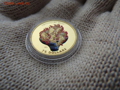 75 $ 2009 Олимпиада Ванкувер 2010 12г 583 проба - image (4)