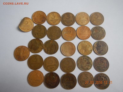 3 коп 1930-1957 г 22 шт - 3копейки.JPG