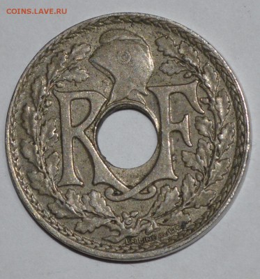 Франция 10 сантим 1922 г. До 17.04.2016 г. - _DSC0671.JPG