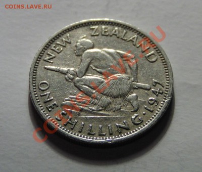 Новая Зеландия, шиллинг 1947 - 3 ноября 22-00 - шиллинг1947