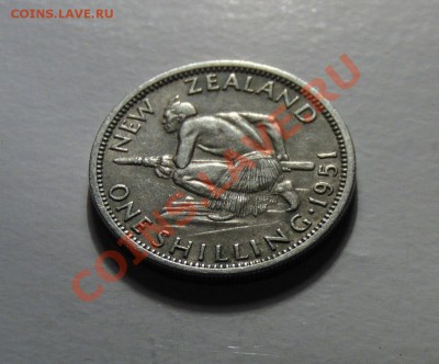 Новая Зеландия, шиллинг 1951 - 3 ноября 22-00 - шиллинг1951