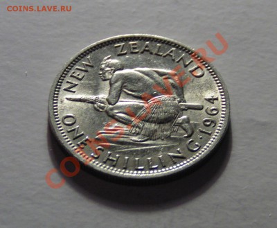 Новая Зеландия, шиллинг 1964 - 3 ноября 22-00 - шиллинг1964