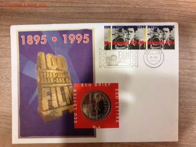 КИНЕМАТОГРАФ на монетах и жетонах - P60413-000734