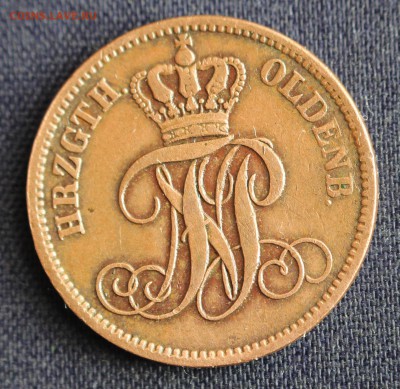 С 1 руб. ГЕРЦОГСТВО ОЛЬДЕНБУРГ 3 шварена 1859г.до 19.04 в 22 - IMG_1301.JPG