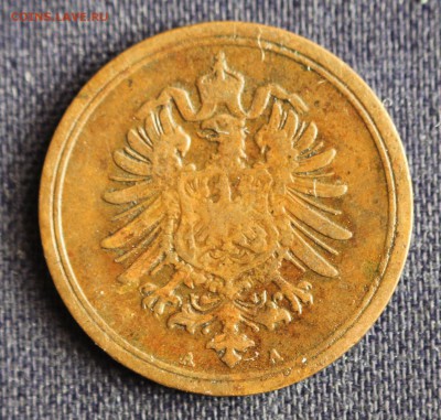 С 1 руб. КАЙЗЕРРЕЙХ 1 пфенниг 1876г."А" до 19.04 в 22-00 - IMG_1209.JPG