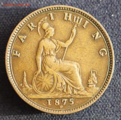 С 1 руб. БРИТАНИЯ фартинг 1875г. ВИКТОРИЯ до 19.04 в 22-00 - IMG_1247.JPG