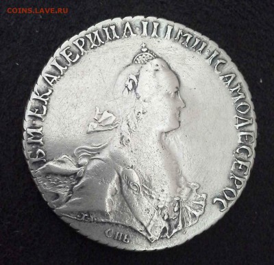 Рубль 1770 СА - рубль 1770-1