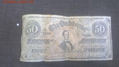 50 долларов 1864г. Опознание и оценка. - YkgplSkyCVY