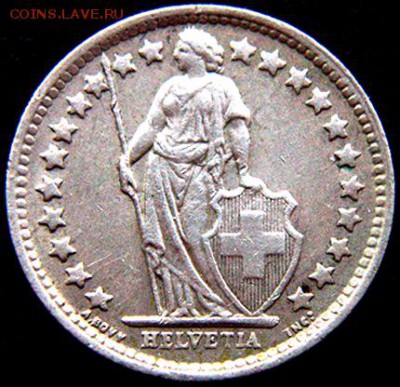 Швейцария_полфранка 1963. Серебро; до 16.04_22.12мск - 10873