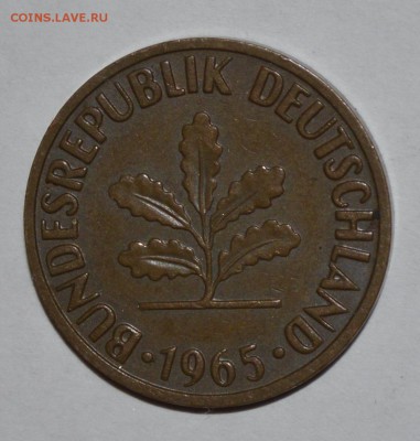 ФРГ 2 пфеннинга 1965г. J. До 19.04.2016г. - _DSC0744.JPG
