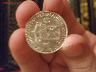 1 гульден 1943 г. Голландская Ост-Индия UNC - 20160414_225023[1]
