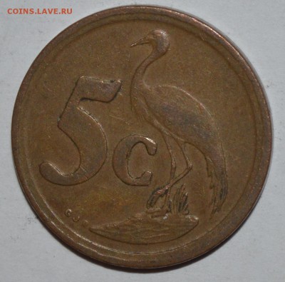 ЮАР 5 центов 1990г. ДО 19.04.2016г. - _DSC0809.JPG