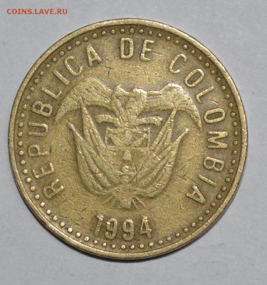 Колумбия 100 песо 1994г. До 19.04.2016г. - _DSC0544.JPG