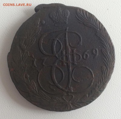 5 копеек 1769 год ЕМ - IMG_8178