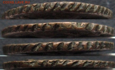 ПОЛУШКА 1731 г ПЕРЕЧЕКАН  с крестовой копейки-КАБИНЕТНАЯ! - hpTH0SXmkjE