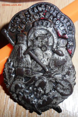Знак "Союз Сельскохозяйственных и лесных рабочих ". - SAM_2211.JPG