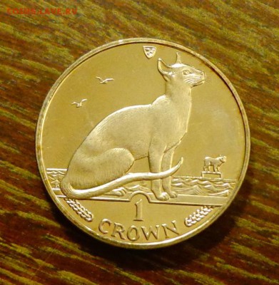 о.МЭН - крона КОШКА 1992 г. до 22.04, 22.00 - о.Мэн - Кошка 1992