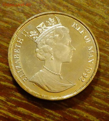 о.МЭН - крона КОШКА 1992 г. до 22.04, 22.00 - о.Мэн - Кошка 19921