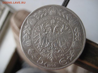 5 крон 1909г Австро-Венгрия. - IMG_0332.JPG