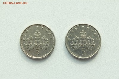 Великобритания 5 пенсе - 2 монеты 21.04_22:00 - IMG_2630.JPG