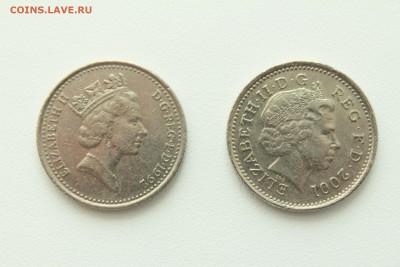 Великобритания 10 пенсе - 2 монеты 21.04_22:00 - IMG_2633.JPG