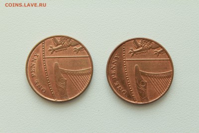 Великобритания 1 пенни часть герба - 2 монеты 21.04_22:00 - IMG_2636.JPG