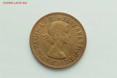 Великобритания 1 пени 1967 Елизавета II щит 21.04_22:00 - IMG_2647.JPG