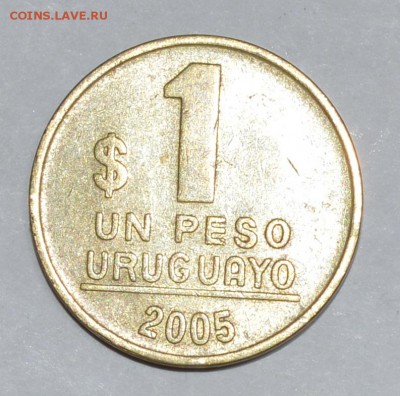 Уругвай 1 песо 2005 г. До 19.04.2016г. - _DSC0594.JPG