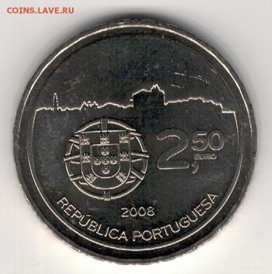 2€ 2008 ПОРТУ ДО 21.04.16 В 22.00МСК (В175) - 4-2008А1