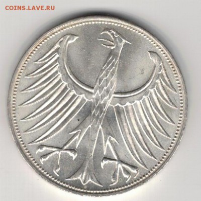 Ag ФРГ 5 МАРОК 1969D ДО 21.04.16 В 22.00МСК (В275) - 5-1969D