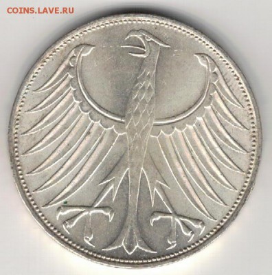 Ag ФРГ 5 МАРОК 1974D ДО 21.04.16 В 22.00МСК (В275) - 5-1974D