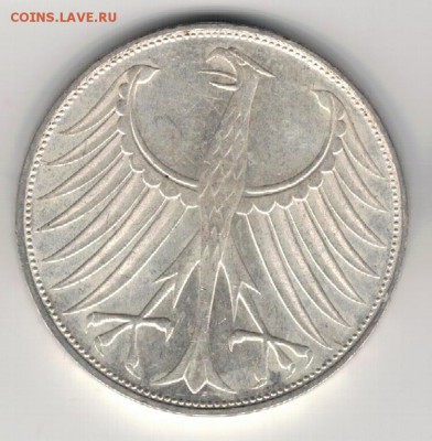 Ag ФРГ 5 МАРОК 1974G ДО 21.04.16 В 22.00МСК (В275) - 5-1974G