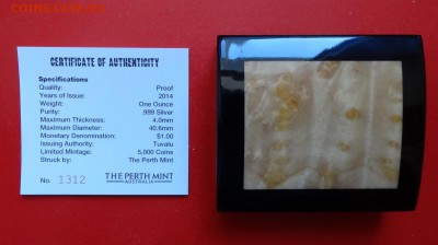 Тувалу 2014 Зеленая черепаха серебро до 17.04.2016 22-00 - DSC07045.JPG