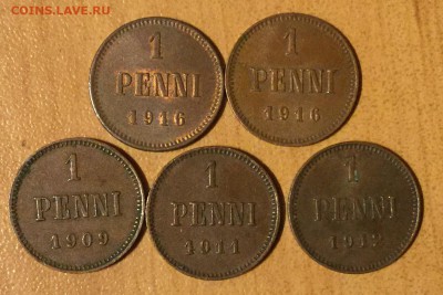 ЛОТ ПЕННИ 1909-16 До 23 апреля в 22-00 по Москве - image