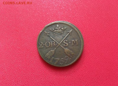 2 эре 1759 года Швеция. - image