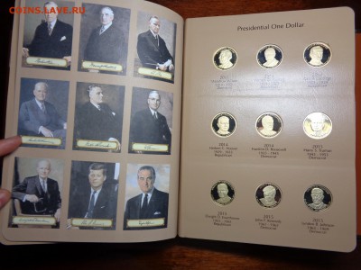 США Президентские доллары 2007-2015 PROOF mint S + Сакагавея - DSC00037_новый размер.JPG